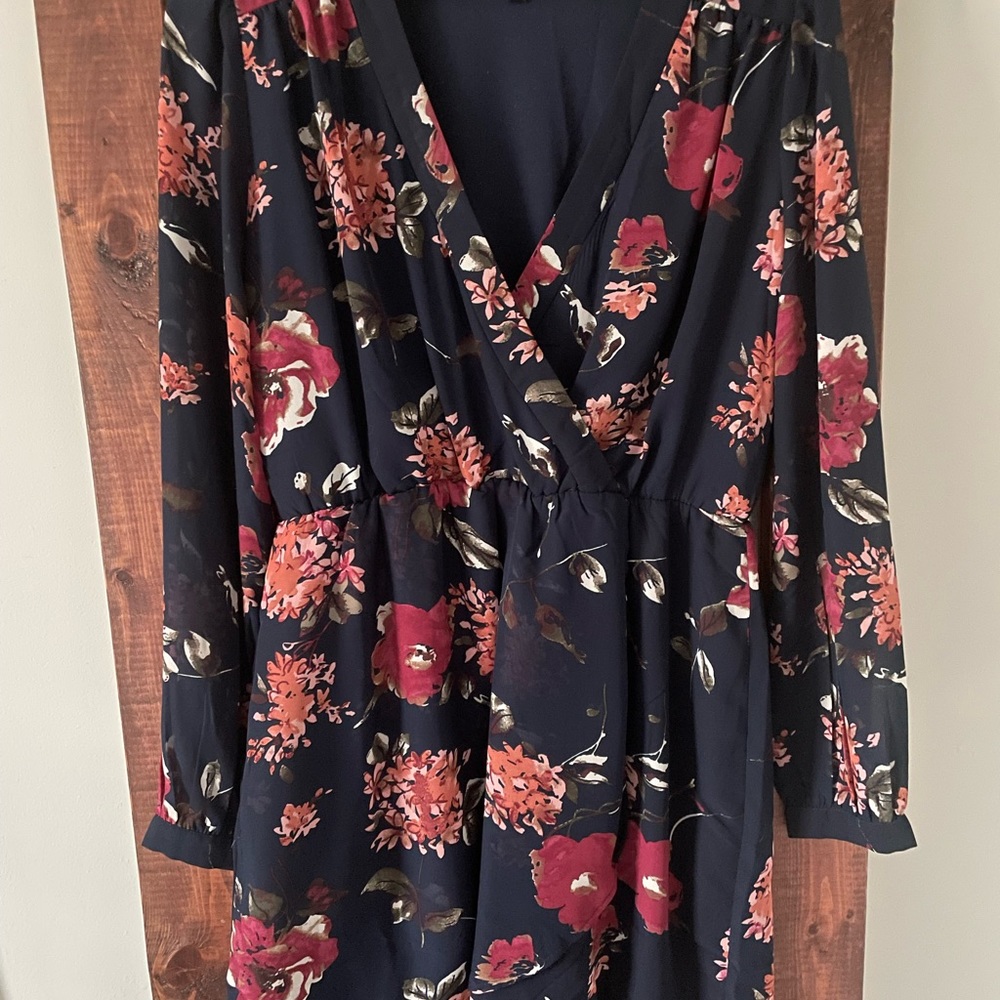 Lulus floral dress.